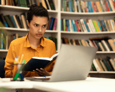 A student uses a research paper for global readers using Translation Service in Brooklyn and academic localization expertise.