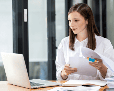 A customer receives Certified Translation services in New York for all document types, including legal and academic papers.