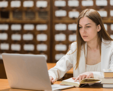 A student uploads translated credentials to a university portal with Translation Services in Bronx for academic document.
