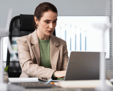 Professional providing certified translation for law firms and court filings in New York, ensuring compliance and accuracy.