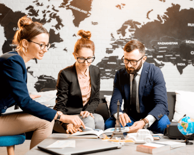 A team uses babylon translation services for translation and localization of product manuals, contracts, and apps worldwide.